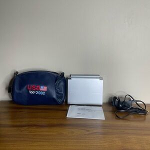 VTG Sony DVP-FX705 Portable CD/DVD Player 8" Swivel Screen w Power Supply & Case